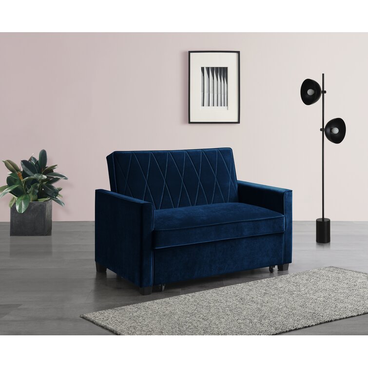 Wayfair blue sofa deals bed